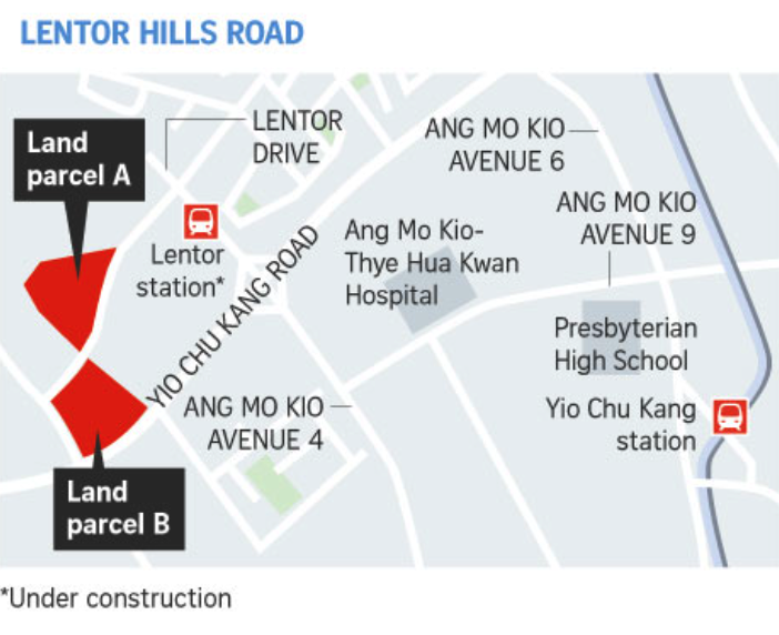 lentor hills parcel A & B